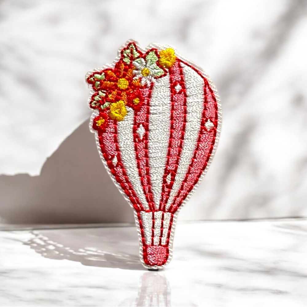 Embroidered Hot Air Balloon Patch